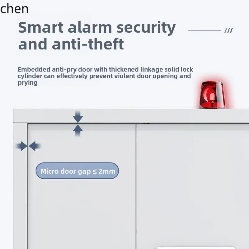 DSAElectronic Password File Cabinet Data Archive Safe Steel Thickened
