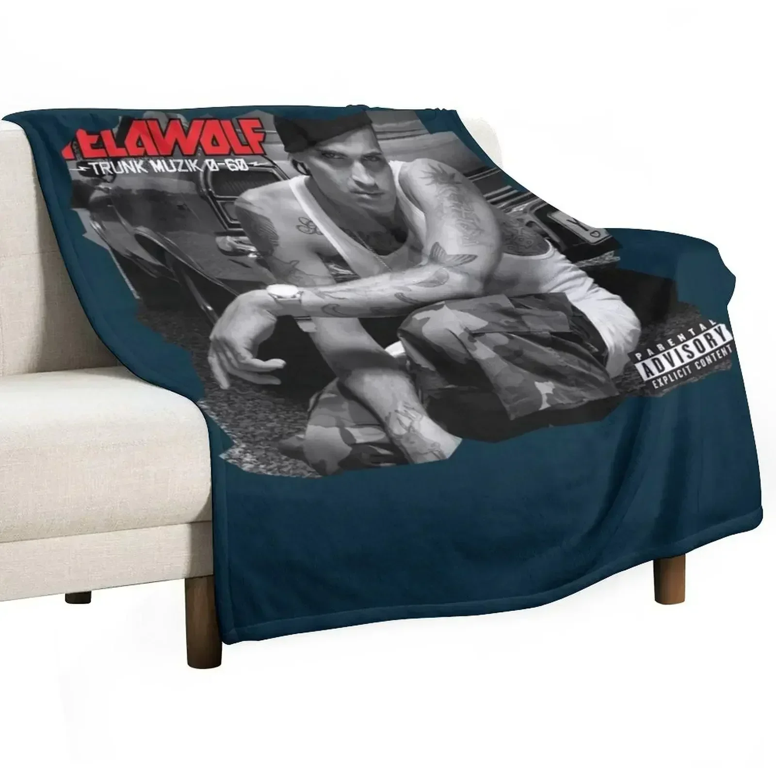 Yelawolf Trunk Muzik Training Waistcoat Throw Blanket Heavy Decorative Beds Picnic Flannel anime Thins Blankets