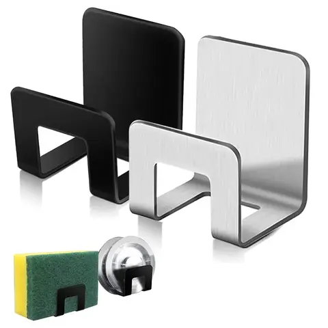 스테인레스 스틸 싱크 트레이 드레이너 랙 주방 싱크 스폰지 홀더 자기 접착 후크 스토리지 홀더 주방 와이어 걸레 주최자 Best5 스테인레스 스틸 싱크 트레이 드레이너 랙 주방 싱크 스폰지 홀더 자기 접착 후크 스토리지 홀더 주방 와이어 걸레 주최자 Best5