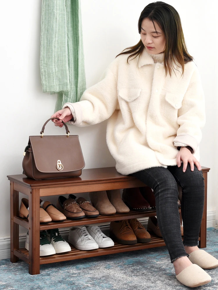 

Shoe stool, shoe rack, door cabinet, shoe stool, economical Nordic