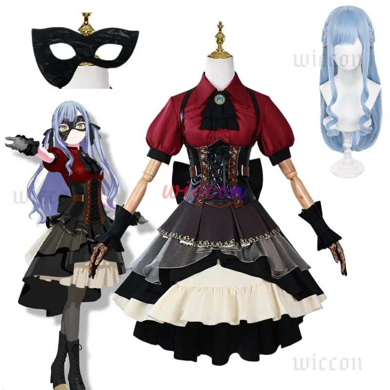 

CosplayAnime BanG Dream! Togawa Sakiko Cosplay Costume It's MyGO!!!!! Ave Mujica Oblivionis Gothic Princess Skirts Woman Hallowe