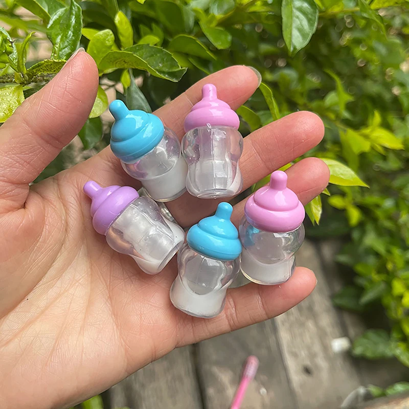 Muebles de juguete Biberones en miniatura; Juego de 3 piezas para accesorios para casa de muñecas