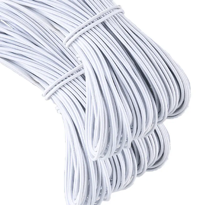 Heavy Stretch Elastic Cord, Round Rubber String for Craft DIY