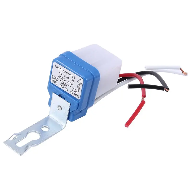 BTLIFE-6X Sensor Switch AC DC12V Street Lights Automatic Control Light Day Night Detection Control Bright Dark Town Countryside