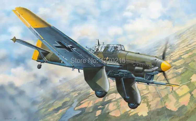 

Trumpeter 1/32 Ju-87A Stuka Plastic Model Kit 03213