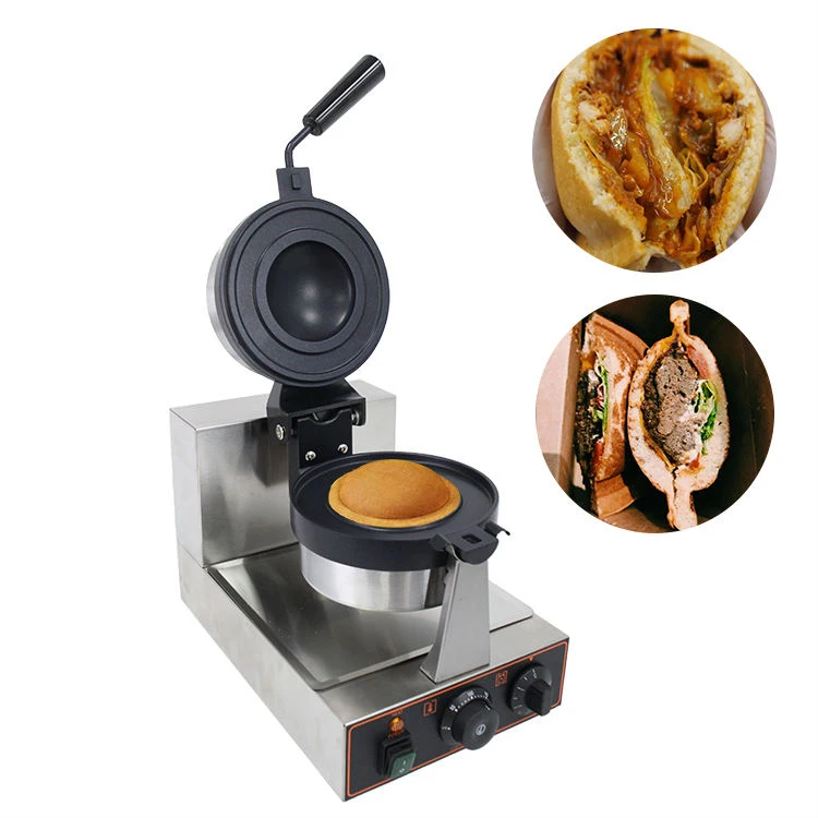 CE Certificated Ufo Burger Maker Machine With Shutter Hook Snack Food Digital Burger Machine For Sale