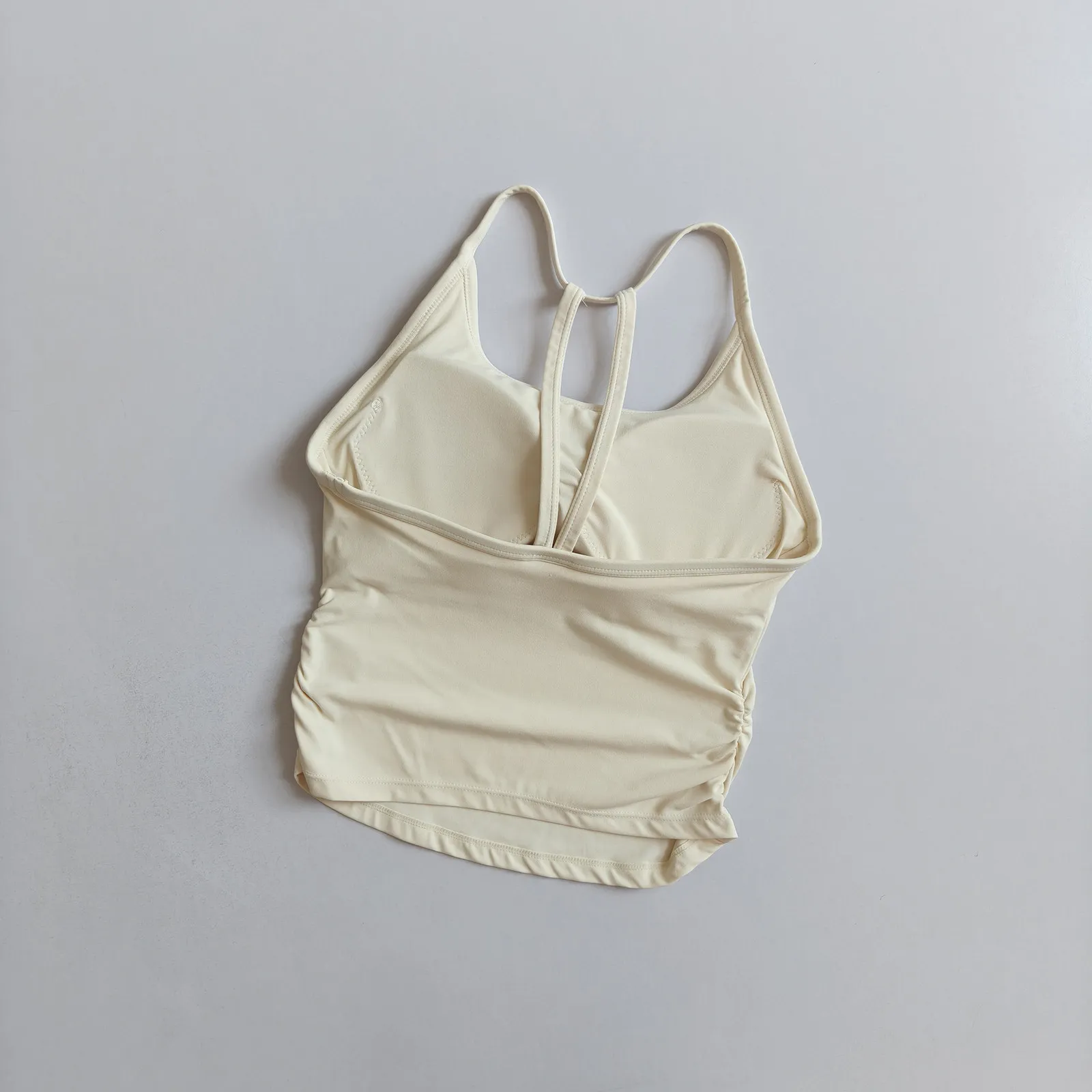 Fixed Cup Sexy Beautiful Back Sports Vest Women's Suspender Chest Pad Yoga Wear Underwear Pilates Yoga Bras Fitness Top