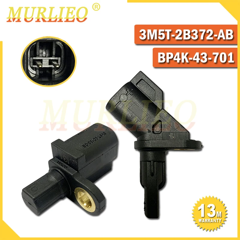 ABS Wheel Speed Sensor 3M5T-2B372-AB Ford Focus MK2 Kuga Mondeo C-Max Volvo C30 C70 S40 V50 Mazda BP4K-43-701 9475557 1223620