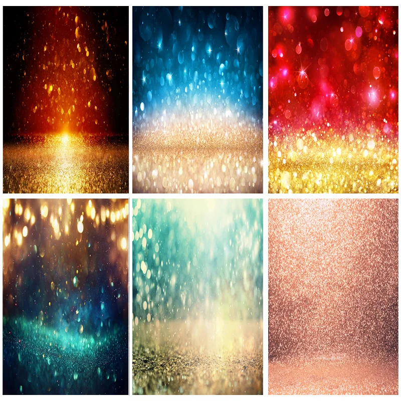 

Photorealistic Fabric Photography Backdrops Prop Glitter Facula Light Spot Theme Photography Background 21318GBT-01