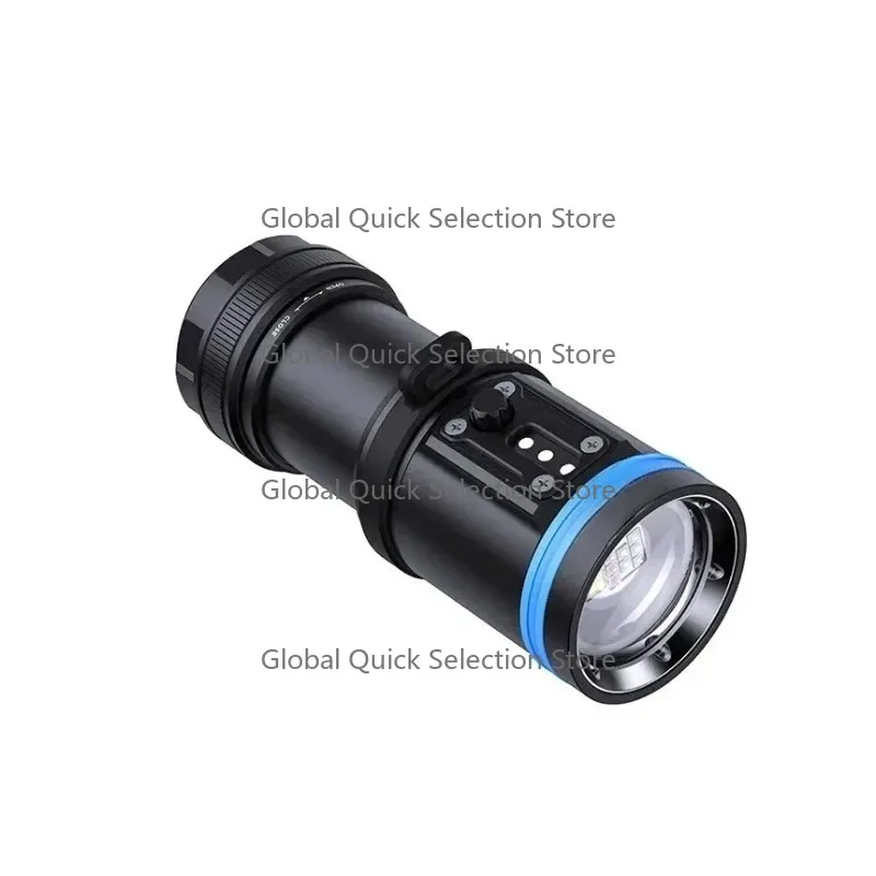 D28 3600  D30 4000 high lumen  battery IP68 scuba diving Flashlight underwater led light diver torch lamp