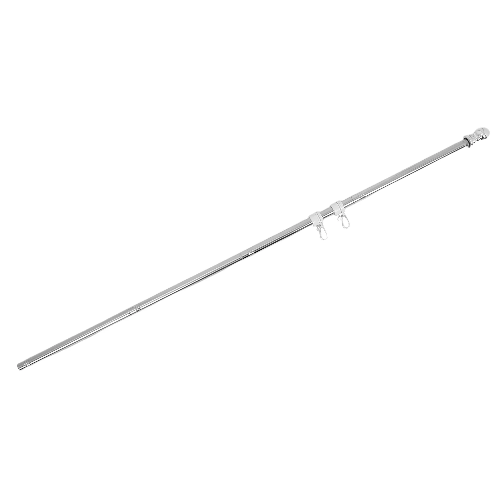 

Wall Mount Stainless Steel Flag Pole 1.5m Rustproof Heavy Outdoor Flag Stand for Yard Garden Porch Outdoor Flagpole