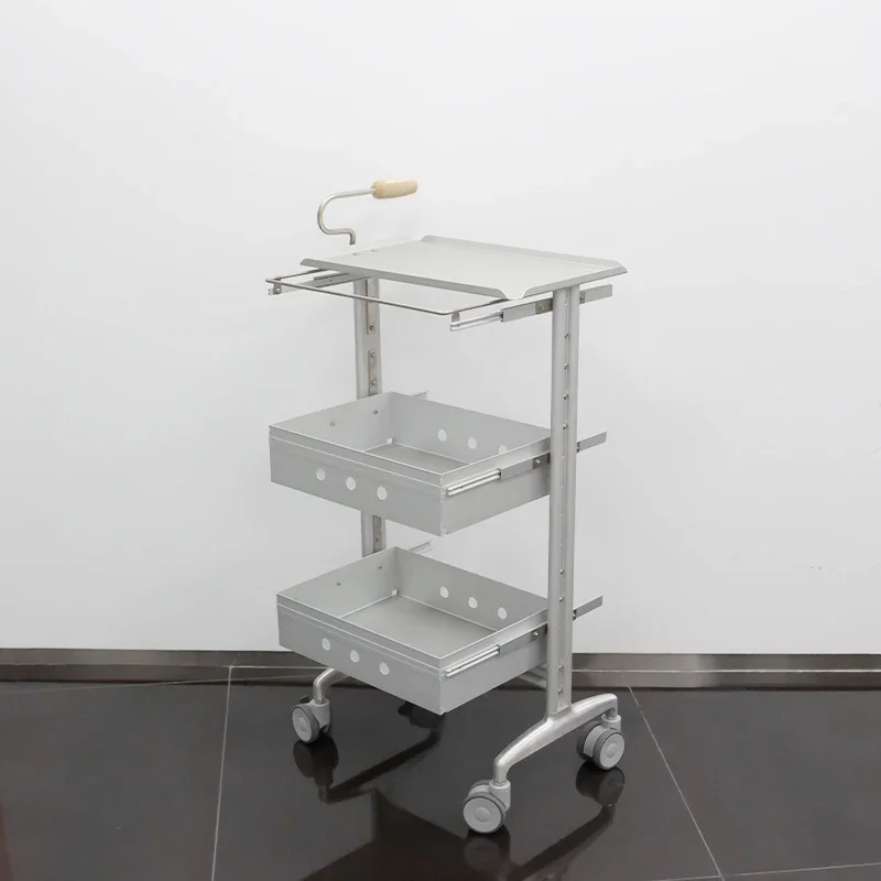 

Salon Trolley With Wheels Rolling Barber Cart With Drawers Aesthetic Auxiliary Cart Salon Carritos Organizadores Tool Holders