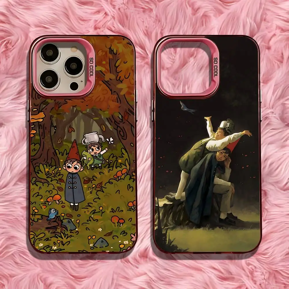 

O-Over The G-Garden Wall Phone Case For iPhone 16,15,14,13,12,11,Pro,Max,Plus,Mini,SE Anti Fall Pink Matte Hard Bumper