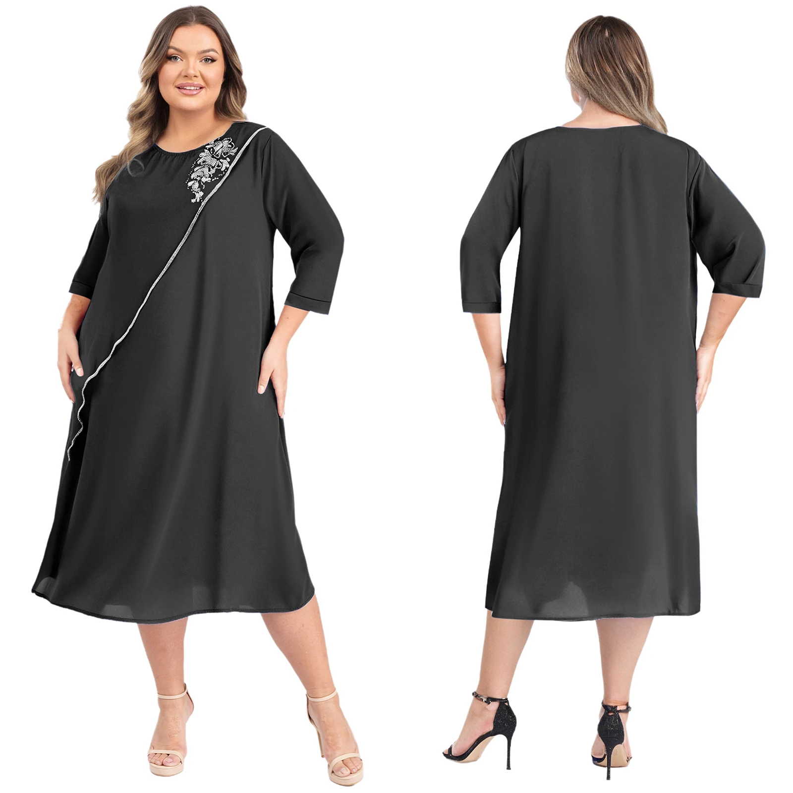 Женское платье для мамы, банкетные элегантные платья, вечерние бальные платья для особых случаев, свадебное платье для гостей, гала-вечеринки, Vestidos Dress Pro