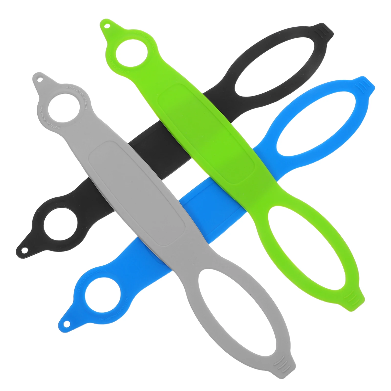 

4pcs Water Bottle Grip Holder Adjustable Handheld Band For Sports Plastic Bottles Cycling Running Gym Hydration