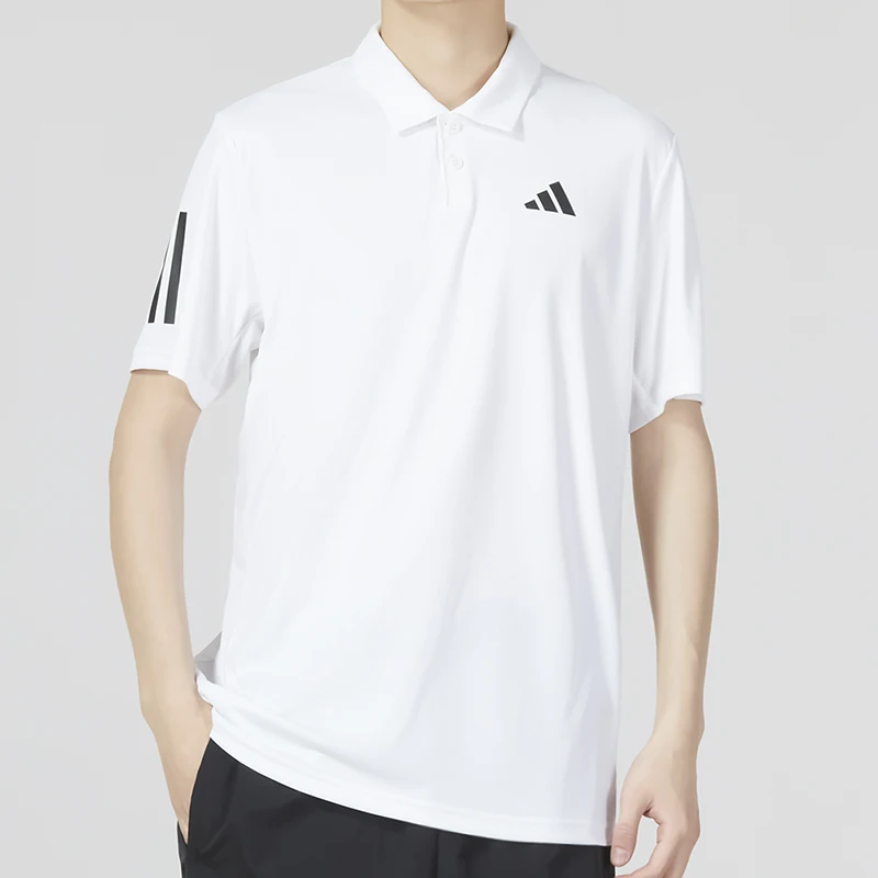 

Мужская рубашка-поло Adidas Club 3Str для фитнеса и тренировок, модная, удобная, дышащая, с отложным воротником, артикул Is2295