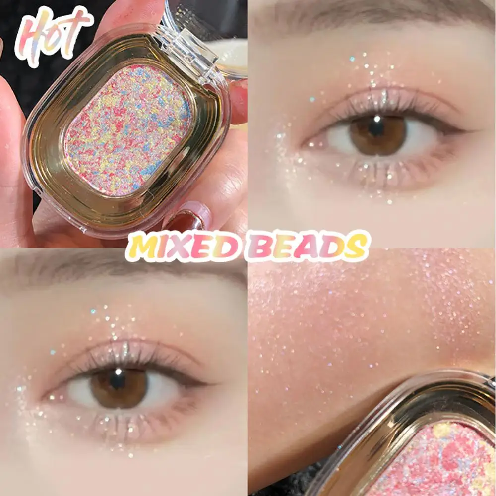 1/3/5PCS Smooth Glitter Eyeshadow Gentle And Clear 9 Colors Monochrome Eyeshadow Eye Cosmetics Matte Eye Shadow Waterproof