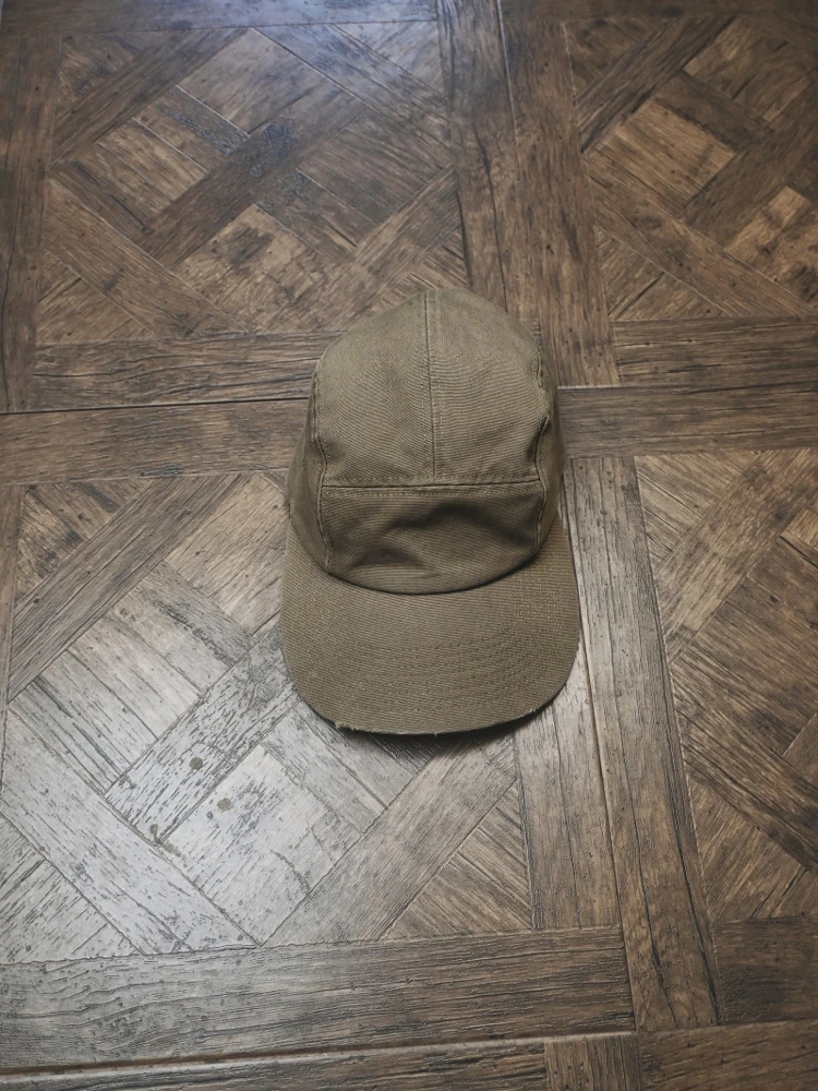 Retro washed five-piece cap cap worn and old wide-brimmed casual sunshade baseball cap
