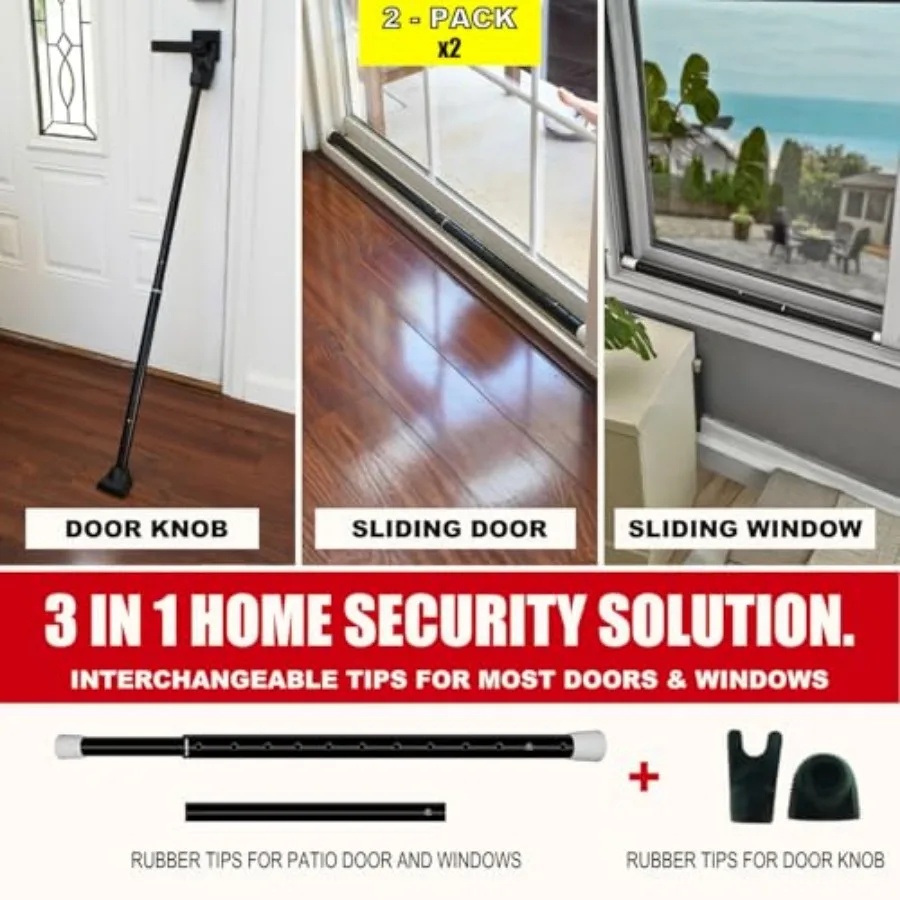 security bar used on sliding patio door