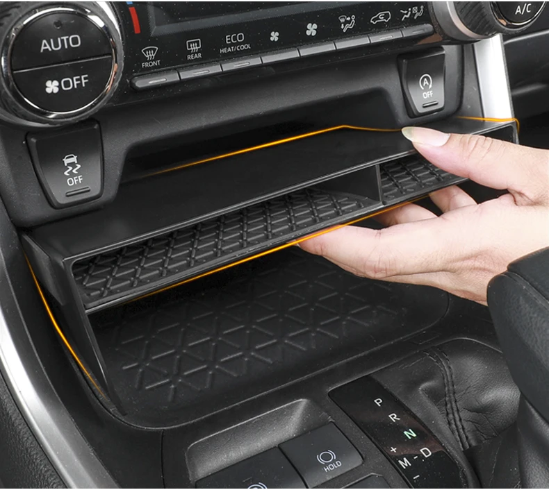 Für Toyota RAV4 XA50 2019 2020 2021 2022 2023 2024 2025 Hybrid Auto Mittelkonsole Aufbewahrungsbox Organizer Halter Zubehör – Detail 1