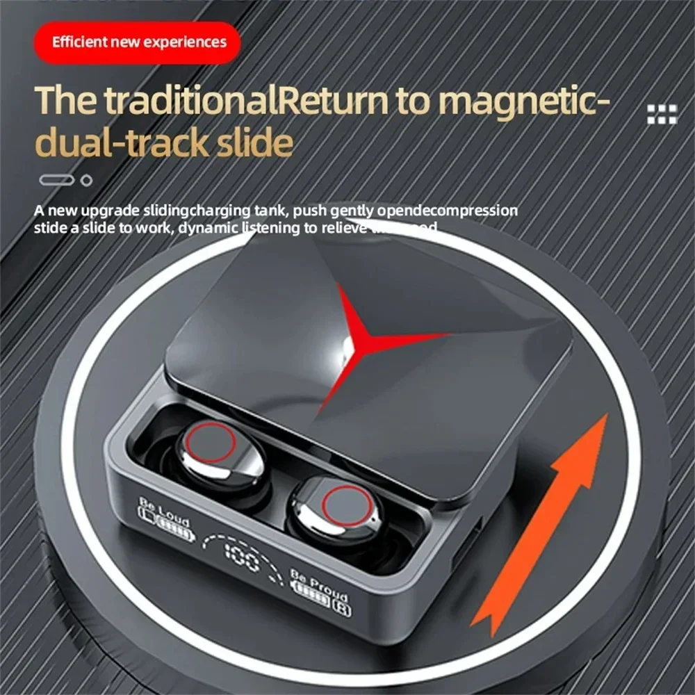 

Bluetooth 5.3 TWS M90 Headphones Gaming Earphone Wireless Sport Touch Control Earbuds with Mic Headset For iPhone Xiaomi Samsung