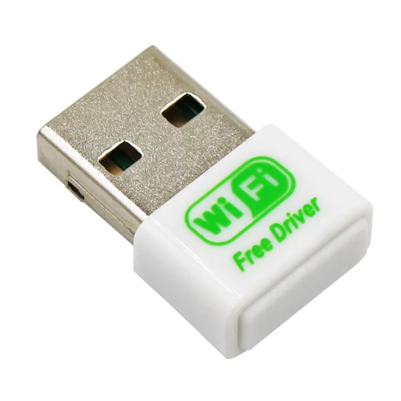 อะแดปเตอร์ไร้สาย Mini USB Wifi การ์ดเครือข่าย Wifi LAN 802.11n สําหรับพีซีเดสก์ท็อปคอมพิวเตอร์ไดร์เวอร์ฟรี