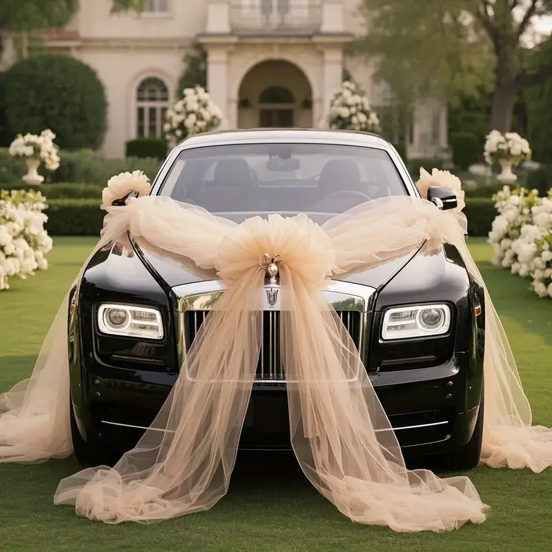 DIY Decoration Tulle Arch Draping Fabric Ceremony Reception Table Runner Gauze Backdrop Curtains Bridal Shower Party Xmas Decor view 6
