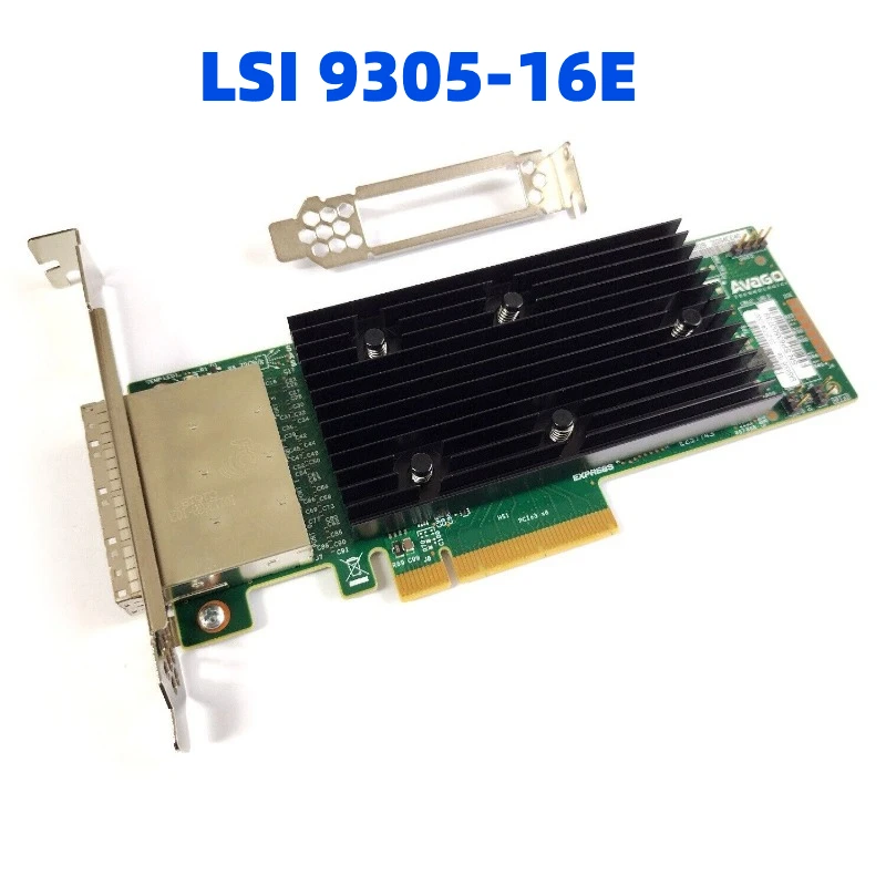 

Контроллер Broadcom LSI 9305-16e SATA/SAS HBA 12 Гбит/с PCIe x8 IT SFF-8644