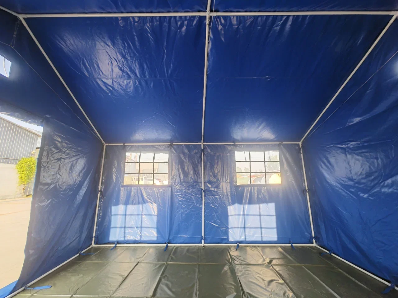 4 أشخاص مخيم لاجئ مقاوم للماء، خيام تخفيف الكوارث المقاومة للحريق