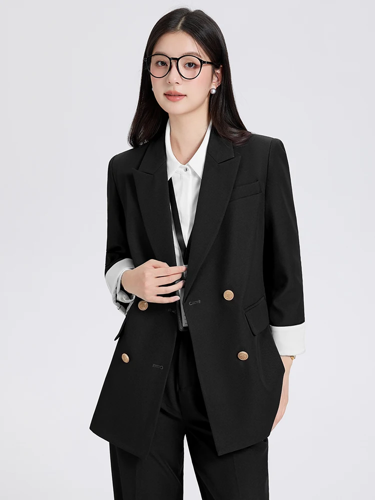Fashion Female Women's Blazer Trouser Suit Pant Office Ladies Work 2 Piece Set
