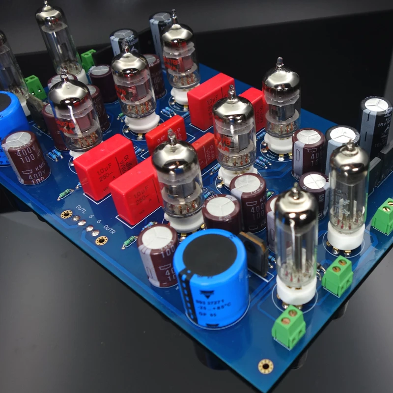 12AX7 + 6Z4 Tube Power Amplifier DIY Kits Board JP200 HIFI Tube Preamplifier