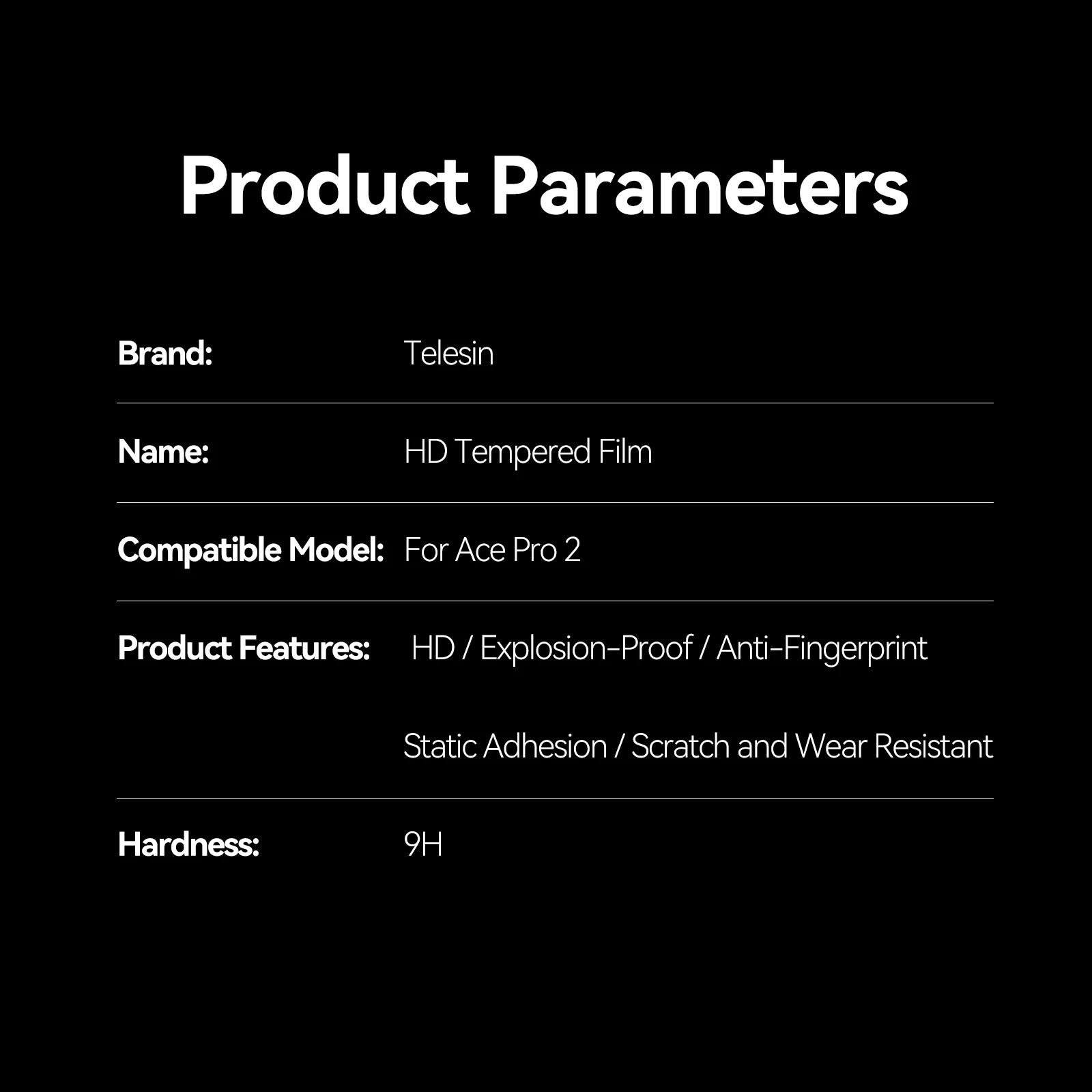 Закаленная пленка TELESIN для Insta360 Ace Pro 2, защитное стекло для объектива, пылезащитное стекло для Action 5Pro HD, закаленная пленка