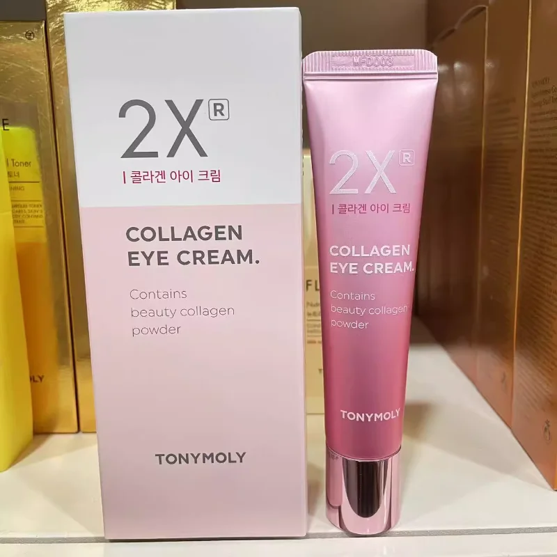 

Корейский коллагеновый крем для кожи вокруг глаз Tonymoly 2X, 30 мл, укрепляющий, увлажняющий, против морщин, удаление черных кругов вокруг глаз, антивозрастной уход за кожей вокруг глаз