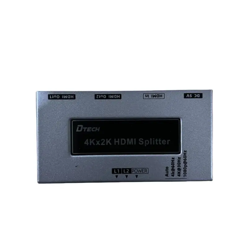 

DTECH 2 порта Поделиться весело на нескольких экранах Разветвитель HDMI 1x2 4K при 60 Гц 1 в 2 выхода