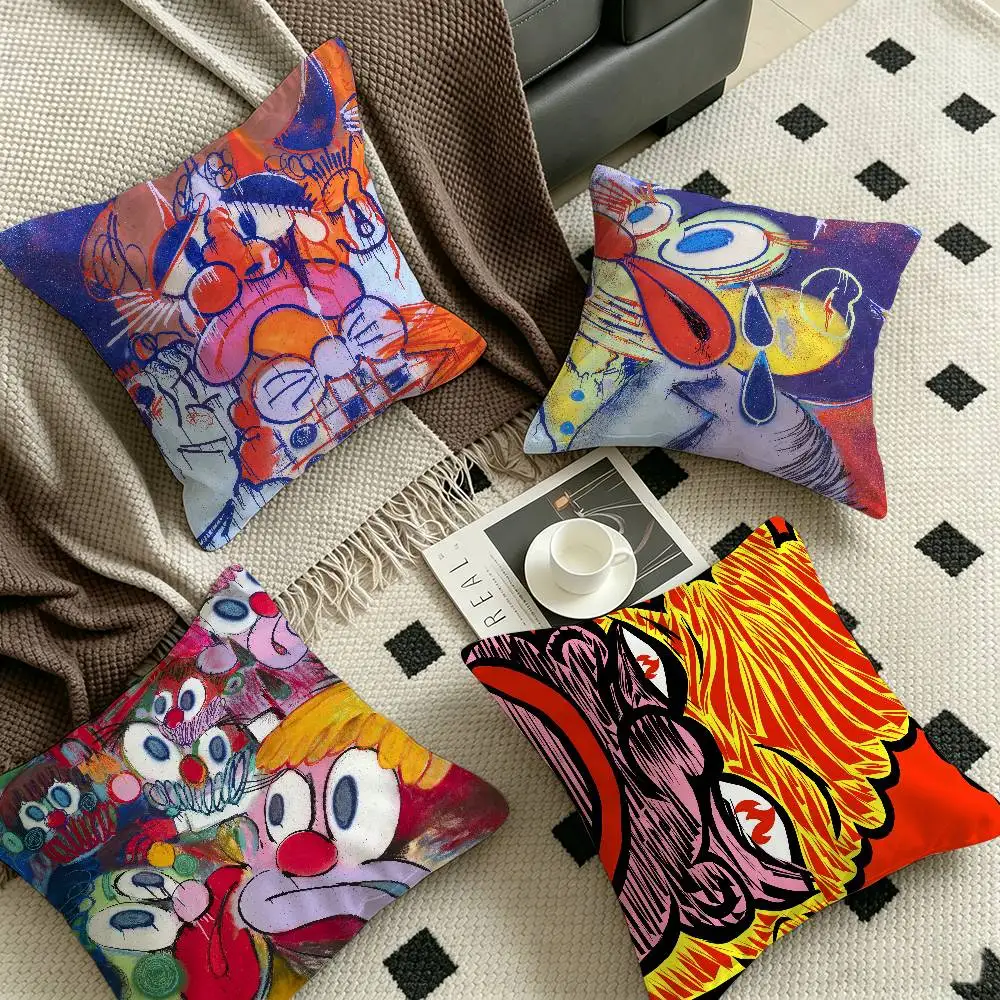 Anime olaolu slawn art Lucky Dragon pillow cover sofa cushion cover home room decoration children gift