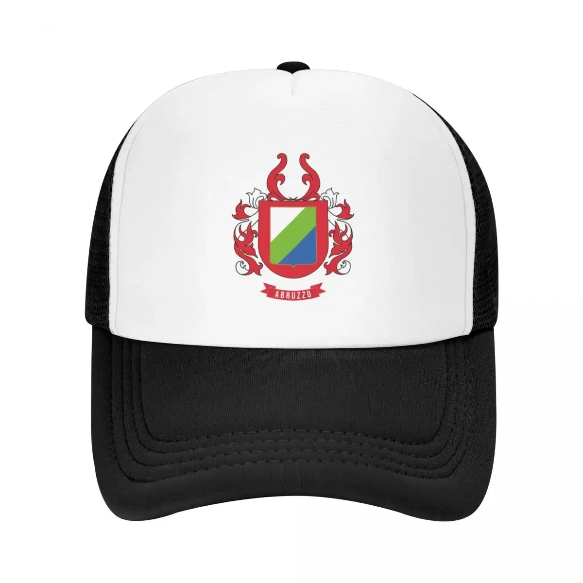 Abruzzo Flag Coat Of Arms - Cool Italian Abruzzo Region Baseball Cap Fashion Beach sun hat Man Women's