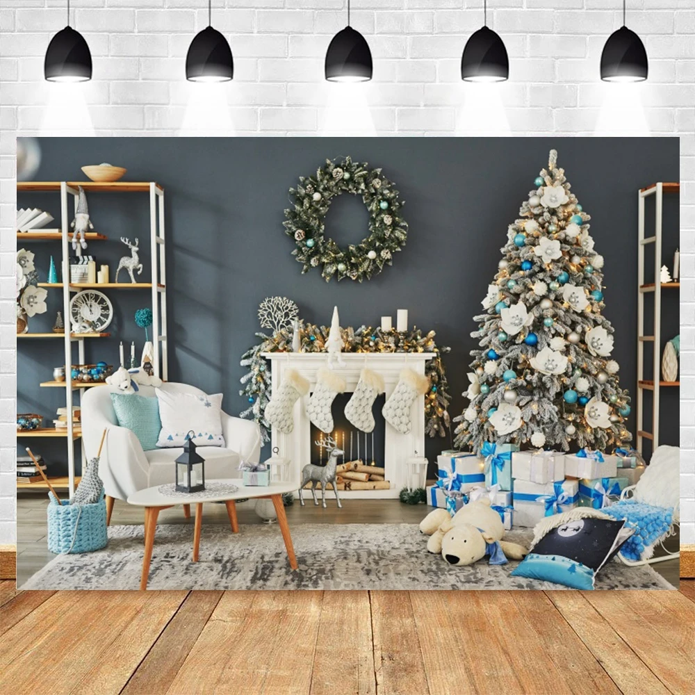 خلفية صور عيد الميلاد ، منزل خشبي ، شجرة حلوى ، خلفية تصوير للأطفال ، استوديو صور بورتريه ، كشك ، مستلزمات مصور