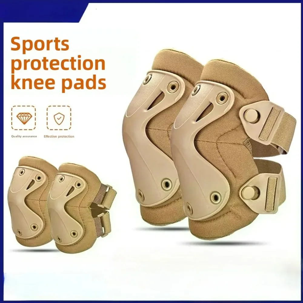 conjunto-de-4-pecas-de-protetores-de-joelho-e-cotovelo-transformers-cs-sports-equipamento-de-protecao-com-casca-macia-para-treinamento-ao-ar-livre-e-treinamento-de-rastejamento