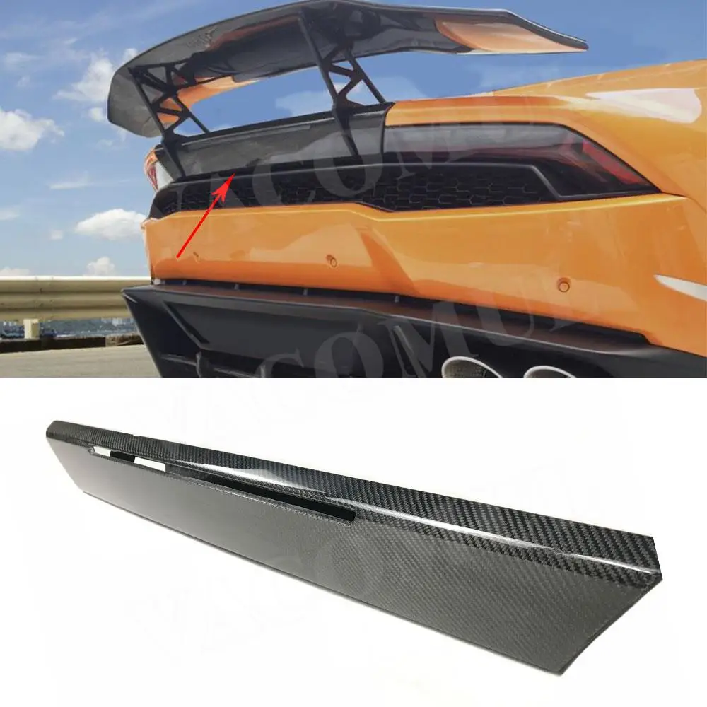 

VACOMUL Dry Carbon Fiber Racing Rear Spoiler Trunk Lid Base original model for Lamborghini Huracan LP610 LP580 2014-2018 FRP