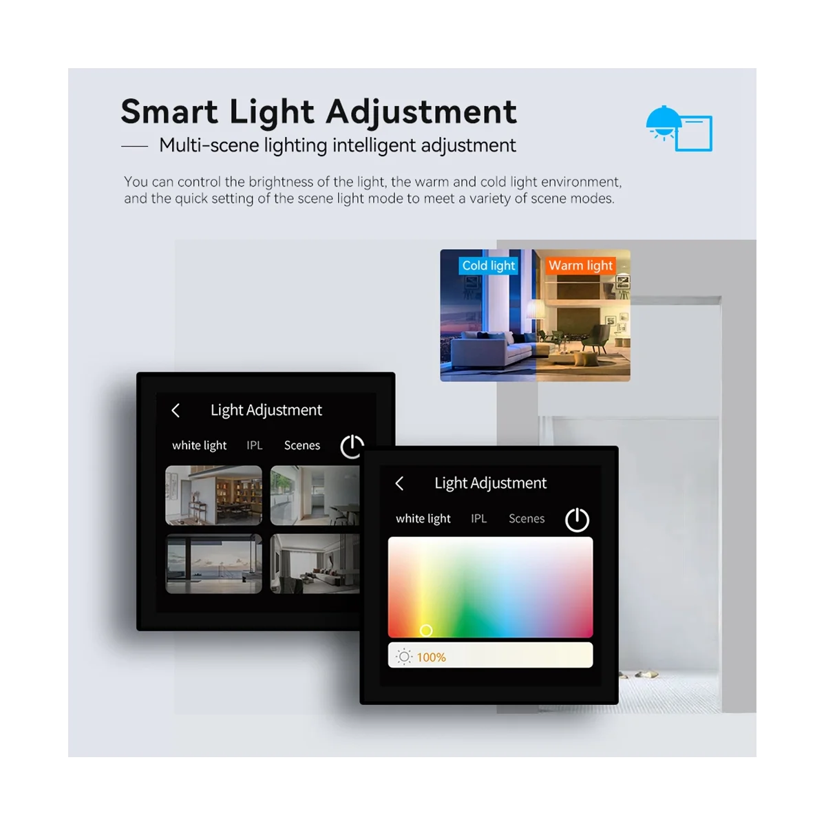 Imagem -02 - Tuya Smart Home Painel de Controle Zigbee Múltiplo Painel de Interruptor de Controle de Tela Sensível ao Toque na Parede para Casa-eu Plug