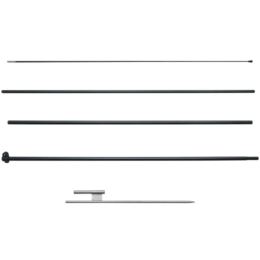 

Feather Flag Pole Kit Swooper Flag Pole Set 16.3 ft with A Ground Stake