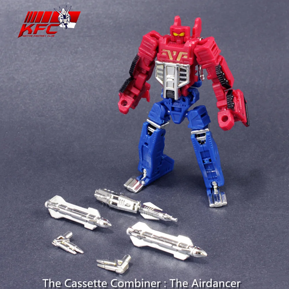 EM ESTOQUE Transformação KFC TOYS The Headmasters CST-05J Slamtank CST-06J Jetdancer Action Figure