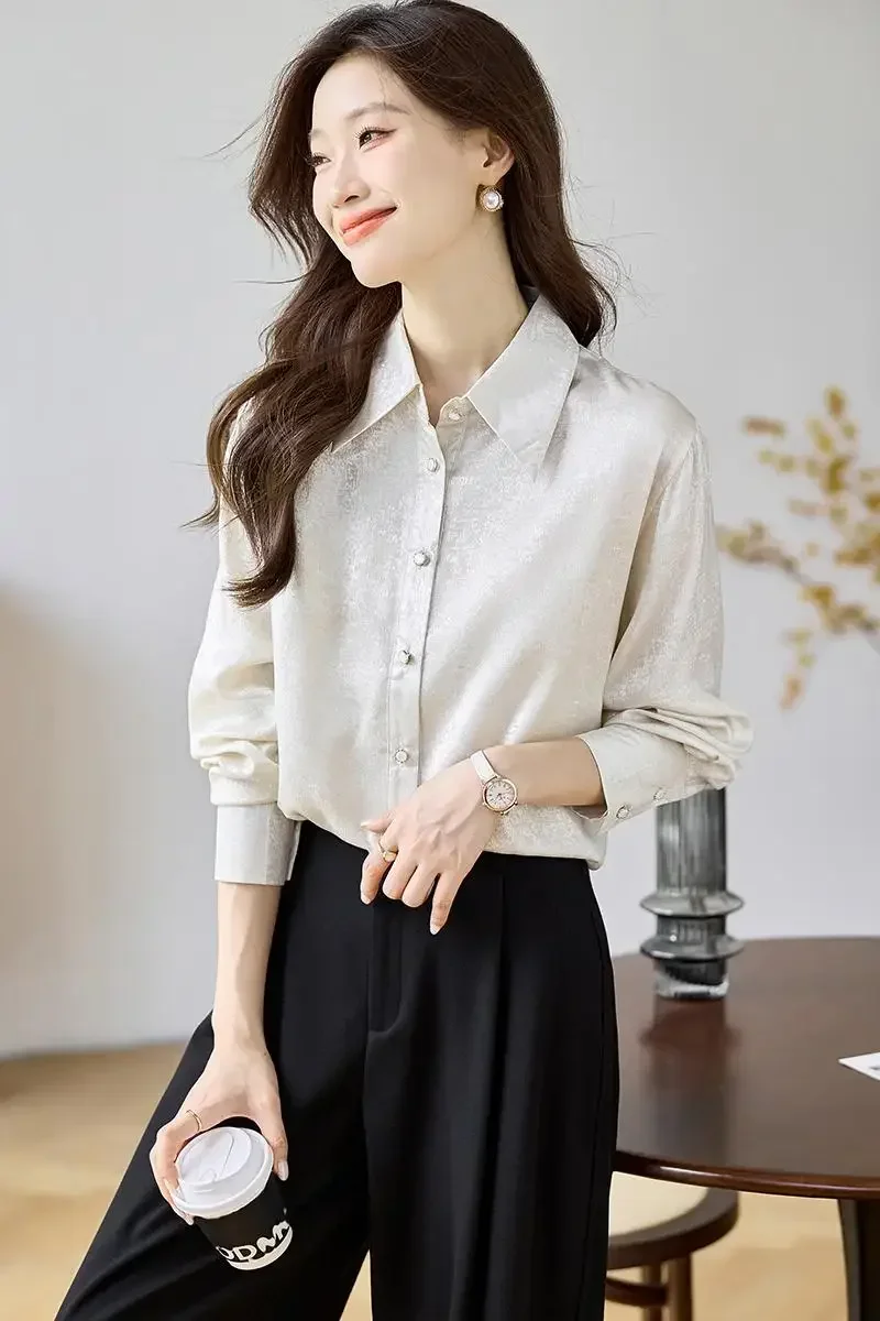 

casual loose Fashion printing Blouses for women shirts New elegant ladies shirts womens tops