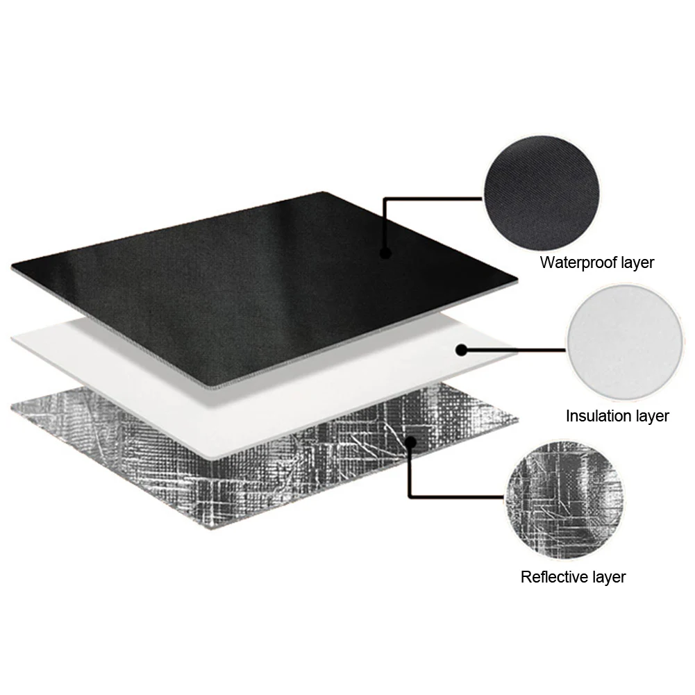 Winter Protection Air Conditioner Cover Easy Installation Process Multiple Sizing Options Reflective Material Design