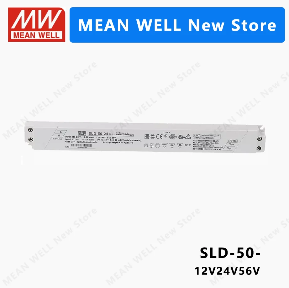 MEAN WELL SLD-50 SLD-50-12 SLD-50-24 SLD-50-56  MEANWELL SLD 50 50W