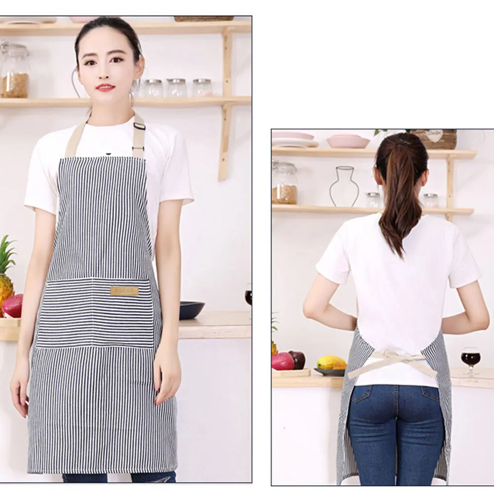 

Waterproof Oil Resistant Apron Oil-proof Anti-foulings Lace-up Bib For Home Kitchen
