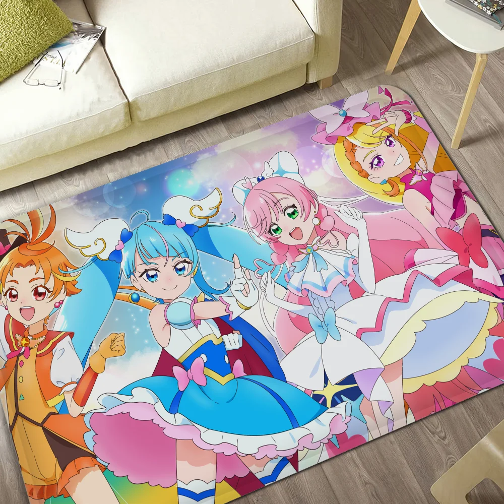 Precure Hirogaru Sky Floor Carpet Nordic Style Home Doormat Bathroom-Toilet Mats Bedroom Bedside Mats