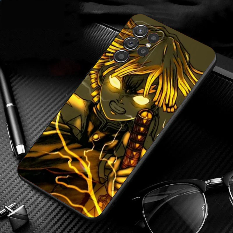 Anime Demon Slayer Phone Case for Samsung S24 S23 S22 S21 S20 Ultra S20 S22 S21 S10E S20 FE S24 Plus