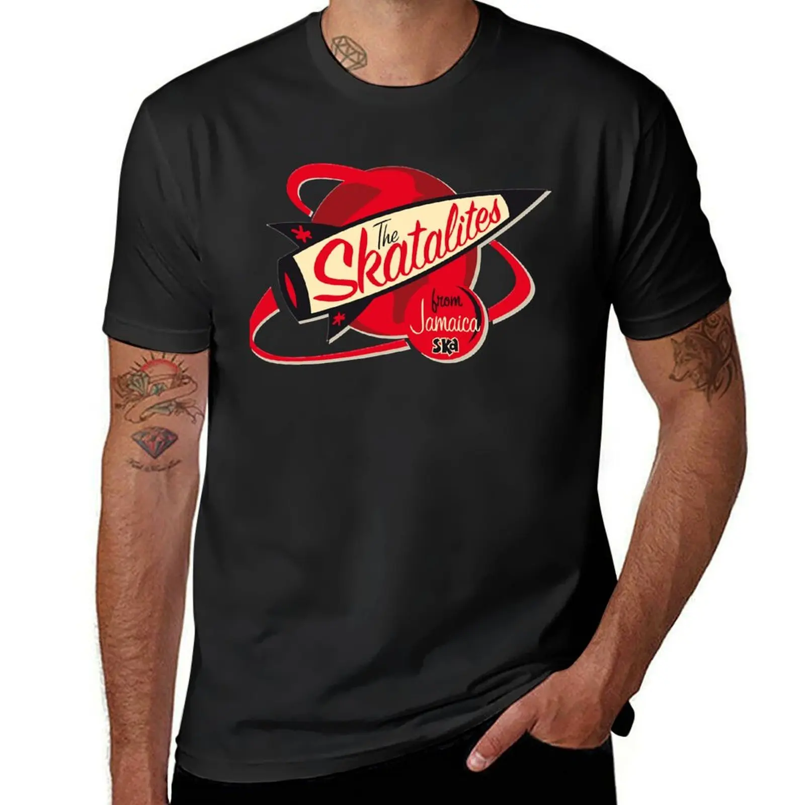 

The Skatalites Rocktet T-Shirt summer clothes cheap stuff vintage graphic tee street wear vintage t shirt men