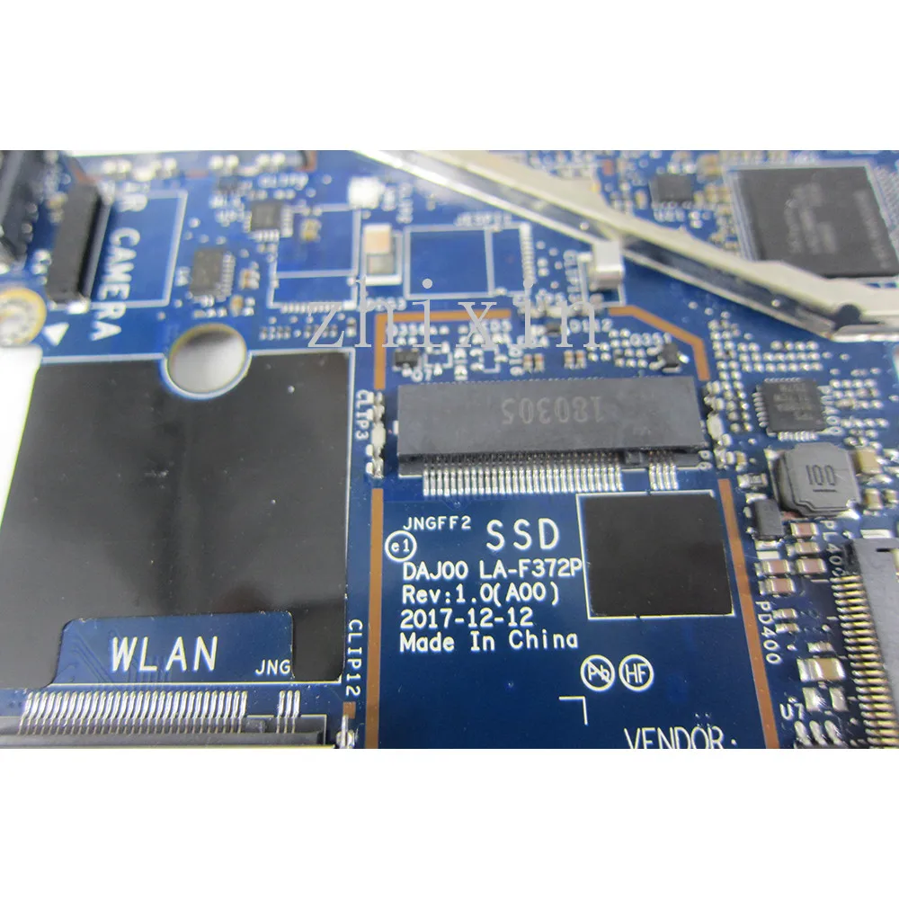 

Yourui для ноутбука DELL Latitude 5290, материнская плата SR3L8 I7-8650U, процессор CN-03VWJK 03VWJK 3VWJK LA-F372P, тест 100%